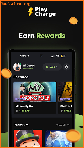 PlayCharge: play & earn money screenshot