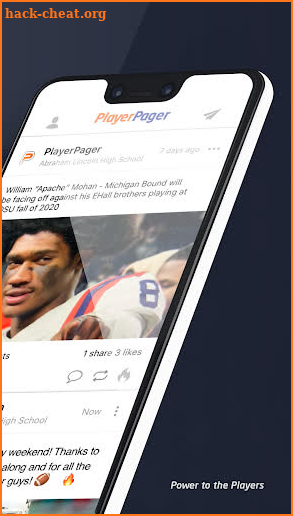 PlayerPager screenshot