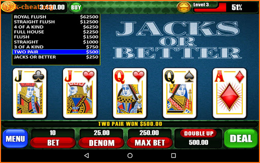 Players Touch Poker screenshot