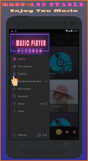 PlayerXo - Music Player screenshot