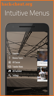 Playing for 90: News for Soccer Fans screenshot