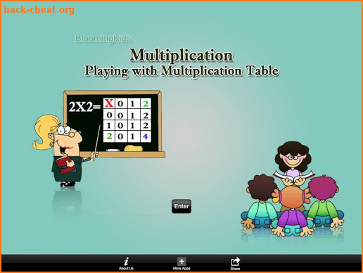 Playing Multiplication Table screenshot