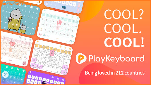 PlayKeyboard - Create a Theme, Emojis, Shortcuts screenshot