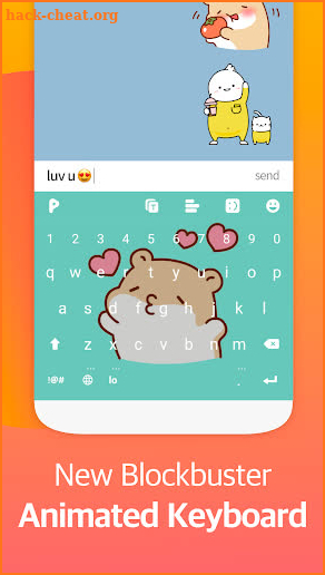 PlayKeyboard - Create a Theme, Emojis, Shortcuts screenshot
