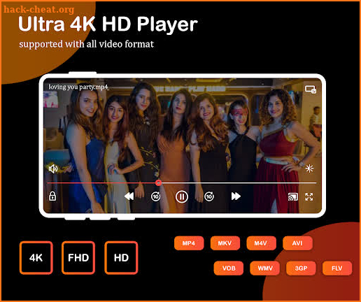 PLAYmax - Video Player & Saver screenshot