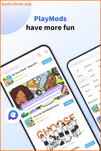playmods app helper screenshot