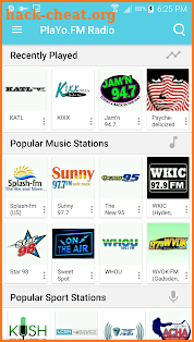 PlaYo.FM Radio & Music screenshot