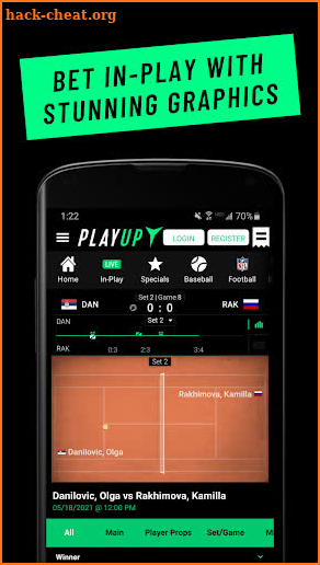 PlayUp Sports Betting Colorado screenshot