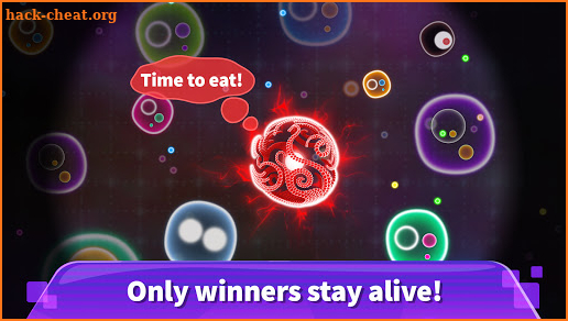 Plazmic! 🧫 Eat Me io Blob Cell Grow Game screenshot