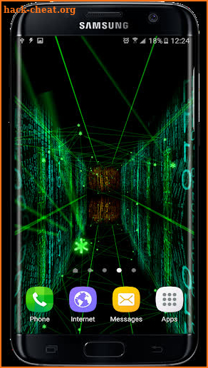 Plexus Matrix Live Wallpaper screenshot
