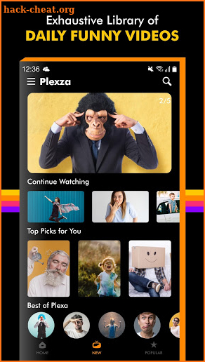 Plexza screenshot