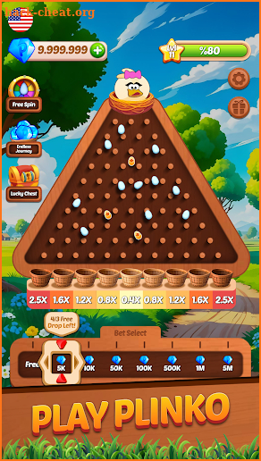 Plinko Balls XY - Plinko x1000 screenshot