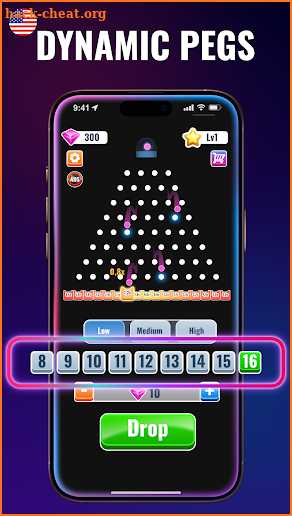 Plinko S x100: Plinko Balls XY screenshot