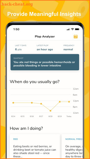 Plop - poop tracker & analyzer screenshot