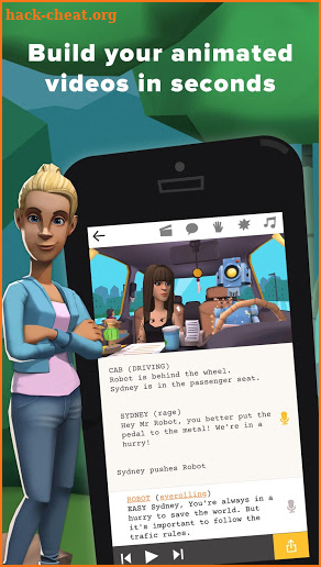 Plotagon Story screenshot