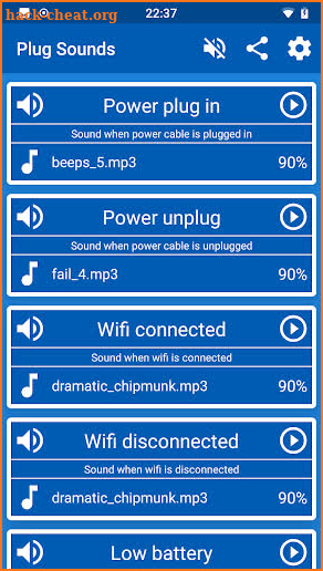 Plug Sounds screenshot