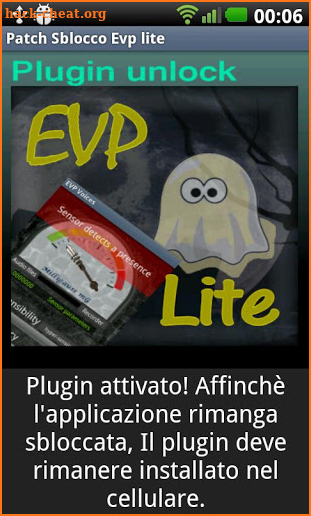 Plugin di sblocco "Evp Lite" screenshot