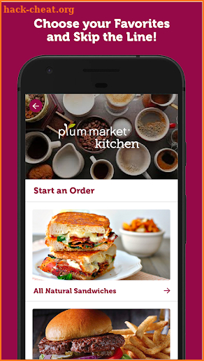 Plum Market Food Service screenshot