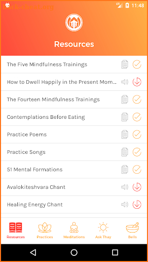 Plum Village: Zen Buddhism Meditations screenshot
