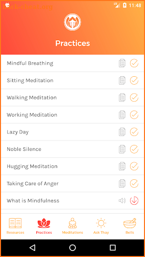 Plum Village: Zen Buddhism Meditations screenshot
