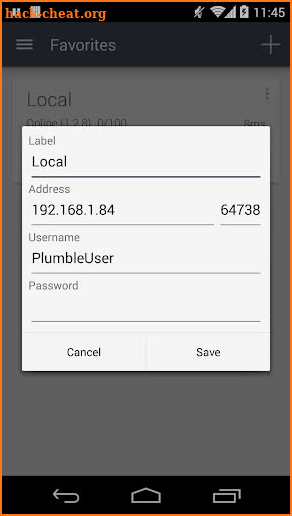 Plumble - Mumble VOIP (Free) screenshot