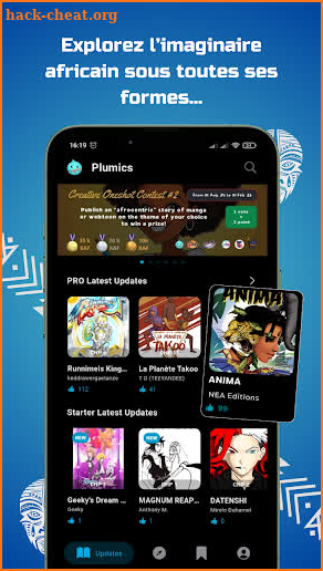 Plumics: Mangas & Novels screenshot