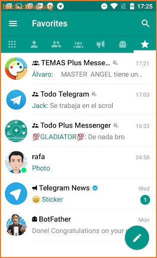 Plus Messenger screenshot