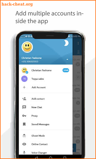 Plus Messenger 2019 - Advance Telegram's Features screenshot