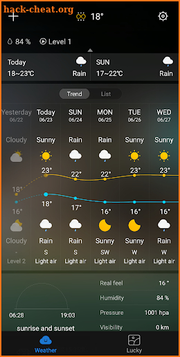 Plus Weather screenshot