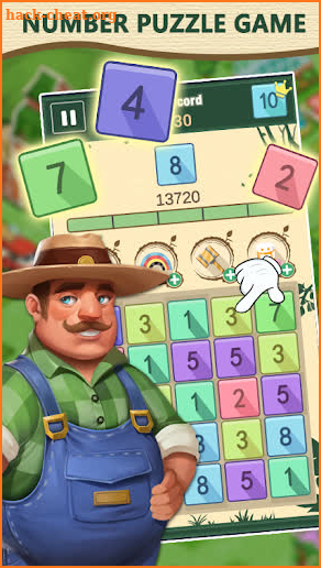 PlusFarm - Number Puzzle Game screenshot
