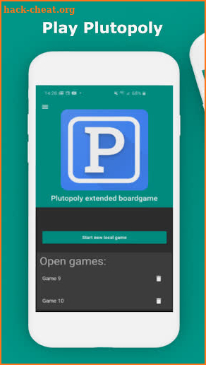 Plutopoly free extended monopoly Board Game screenshot