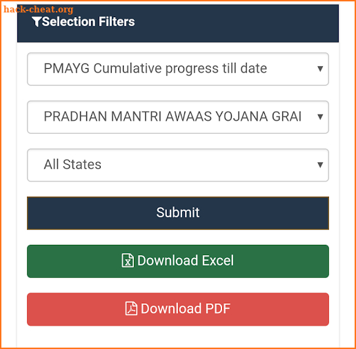 Pm Awas Yojana List 2018-19 ( PMAY ) screenshot