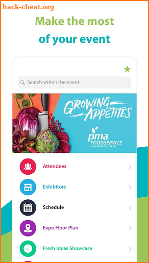 PMA Foodservice Conference screenshot