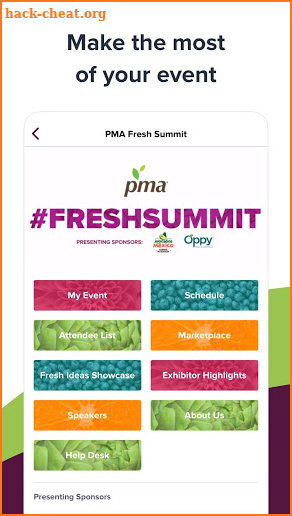 PMA Fresh Summit screenshot