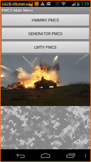 PMCS for Military Vehicles screenshot