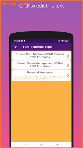 PMP Handbook Pro – PMBOK 6th Edition screenshot