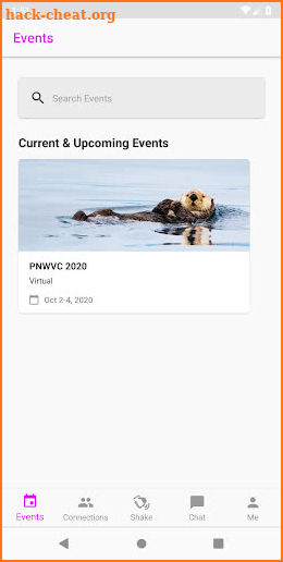 PNWVC 2020 screenshot