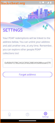 POAP App screenshot