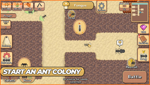 Pocket Ants: Colony Simulator Hacks, Tips, Hints and Cheats | hack-cheat.org