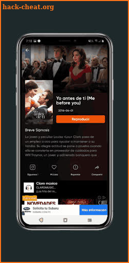 Pocket Cine Pro Smart Tv Guide screenshot