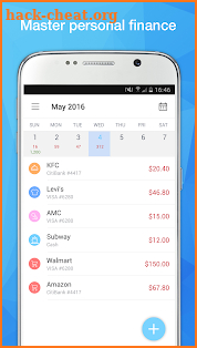 Pocket Expense with Sync screenshot