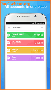 Pocket Expense with Sync screenshot