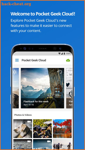 Pocket Geek Cloud screenshot