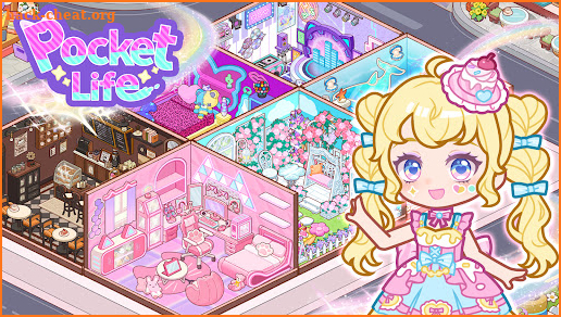 Pocket Life: Dress Up & Decor screenshot