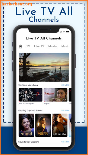 Pocket Live TV All Channels Free Online screenshot