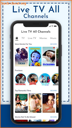 Pocket Live TV All Channels Free Online screenshot
