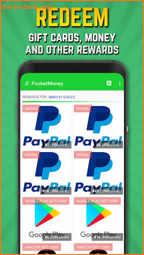 Pocket Money Rewards - Free Gift Cards screenshot