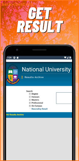 Pocket National University- NU Result & Suggestion screenshot