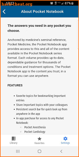 Pocket Notebook screenshot