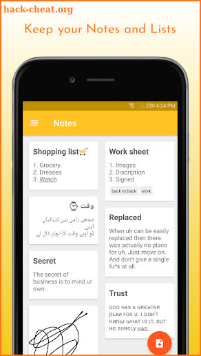 Pocket - Notes & Lists screenshot